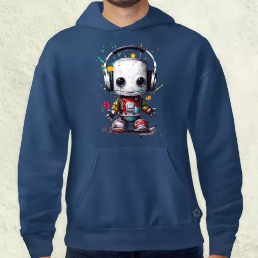 Baby robot v8 férfi pulóver