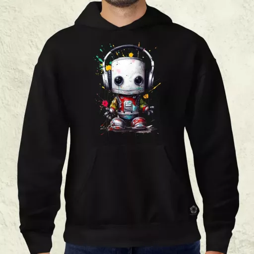 Baby robot v8 férfi pulóver