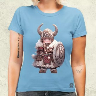 Chibi harcos leány v1 női póló
