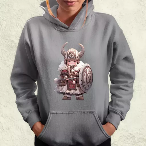 Chibi harcos leány v1 női pulóver