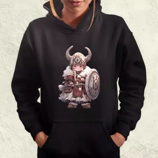Chibi harcos leány v1 női pulóver