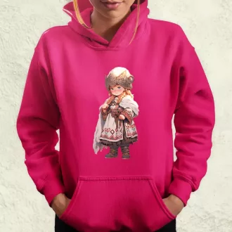 Chibi harcos leány v2 női pulóver
