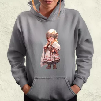 Chibi harcos leány v2 női pulóver