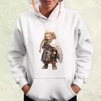 Chibi harcos leány v3 női pulóver