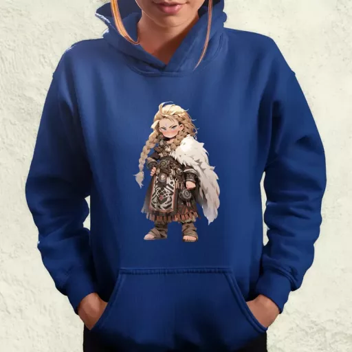 Chibi harcos leány v3 női pulóver