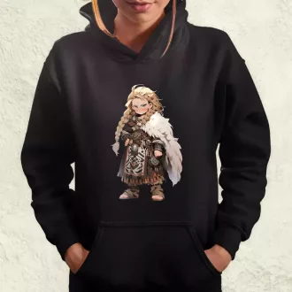 Chibi harcos leány v3 női pulóver