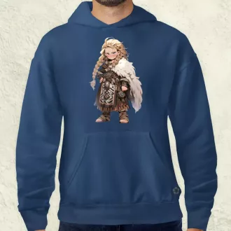 Chibi harcos leány v3 férfi pulóver