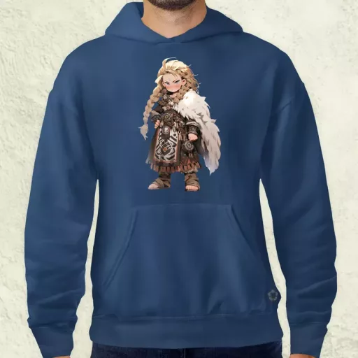 Chibi harcos leány v3 férfi pulóver