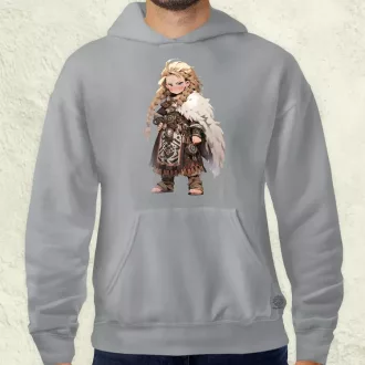 Chibi harcos leány v3 férfi pulóver