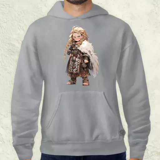 Chibi harcos leány v3 férfi pulóver
