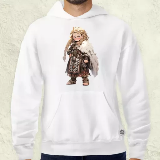 Chibi harcos leány v3 férfi pulóver