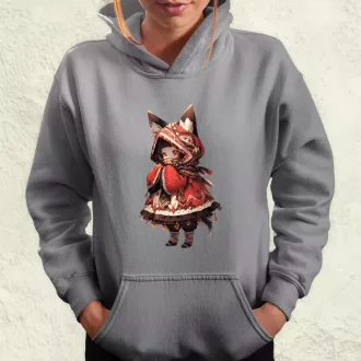 Chibi macskalány v2 női pulóver