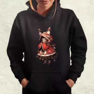 Chibi macskalány v2 női pulóver