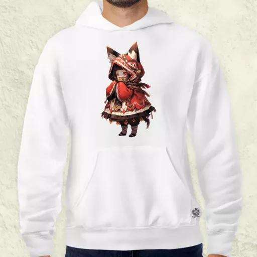 Chibi macskalány v2 férfi pulóver