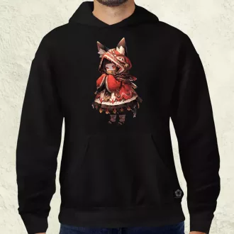 Chibi macskalány v2 férfi pulóver