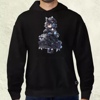 Chibi macskalány v5 férfi pulóver
