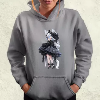 Chibi macskalány v7 női pulóver