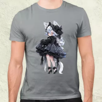 Chibi macskalány v7 férfi póló