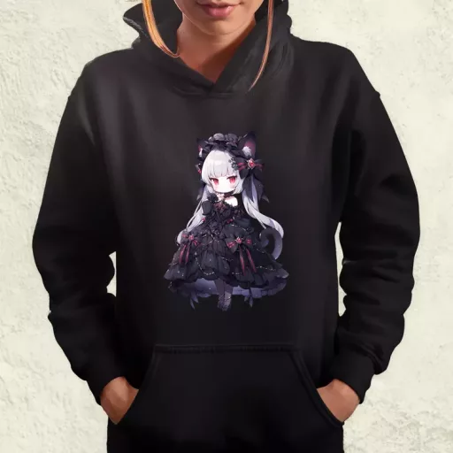 Chibi macskalány v8 női pulóver