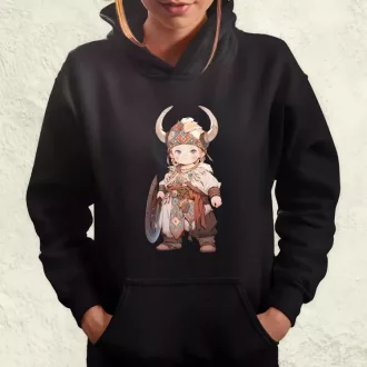 Chibi viking srác v1 női pulóver
