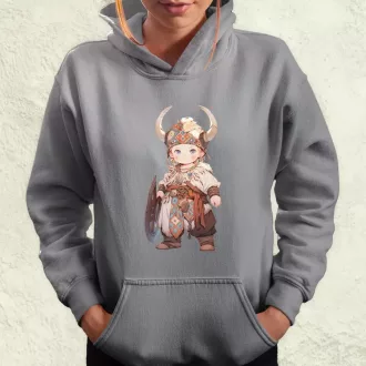 Chibi viking srác v1 női pulóver