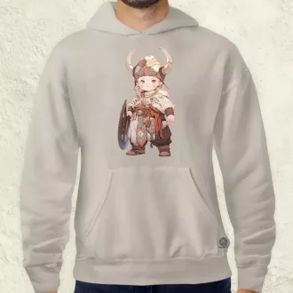 Chibi viking srác v1 férfi pulóver