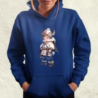 Chibi viking srác v2 női pulóver