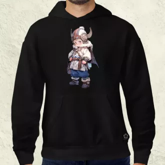 Chibi viking srác v2 férfi pulóver
