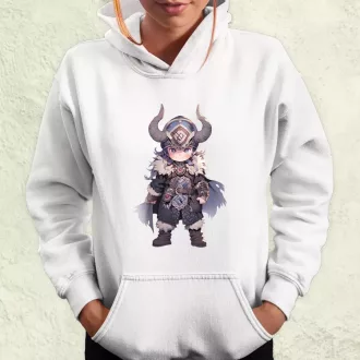 Chibi viking srác v3 női pulóver