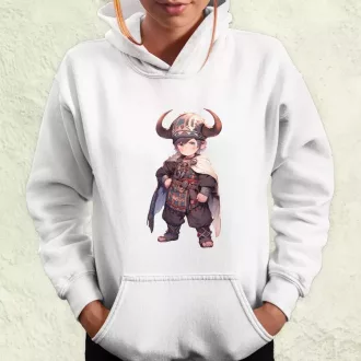 Chibi viking srác v4 női pulóver