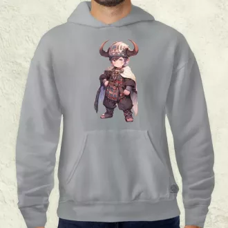 Chibi viking srác v4 férfi pulóver