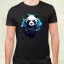 Cyberpunk panda v1 férfi póló