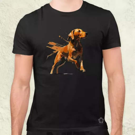 Magyar kutyák ugrik a vizsla férfi póló