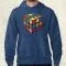 Rubik kocka férfi pulóver
