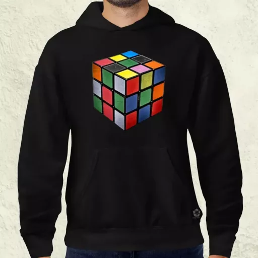 Rubik kocka férfi pulóver