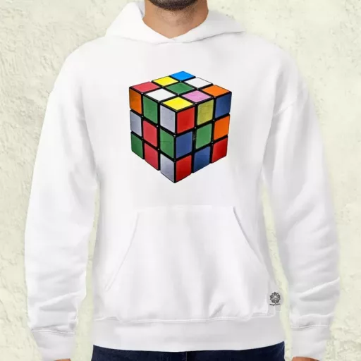 Rubik kocka férfi pulóver