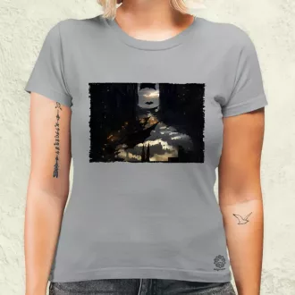 Pareidolia Batman város fantázia v1 női póló
