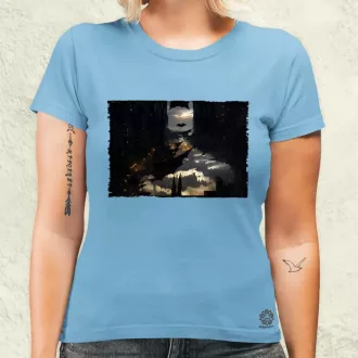 Pareidolia Batman város fantázia v1 női póló