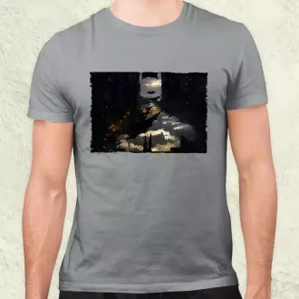 Pareidolia Batman város fantázia v1 férfi póló