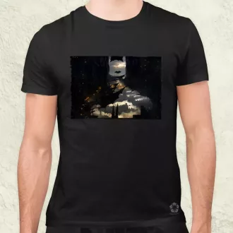 Pareidolia Batman város fantázia v1 férfi póló