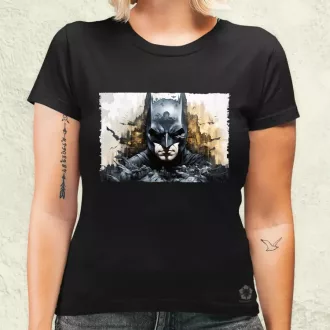 Pareidolia Batman város fantázia v6 női póló