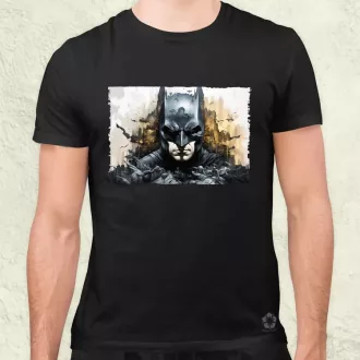 Pareidolia Batman város fantázia v6 férfi póló