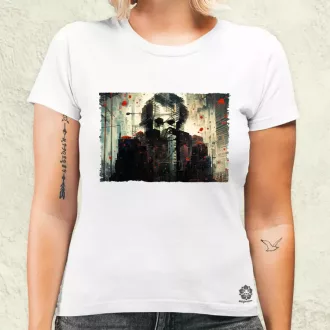 Pareidolia Joker város fantázia v5 női póló