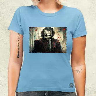 Pareidolia Joker város fantázia v5 női póló
