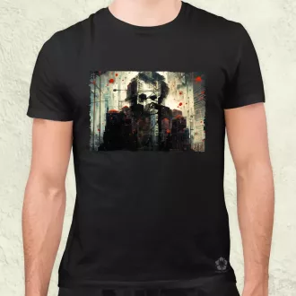 Pareidolia Joker város fantázia v5 férfi póló
