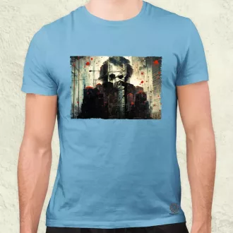 Pareidolia Joker város fantázia v5 férfi póló