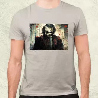 Pareidolia Joker város fantázia v5 férfi póló