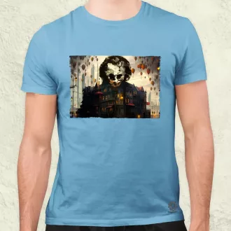 Pareidolia Joker város fantázia v6 férfi póló