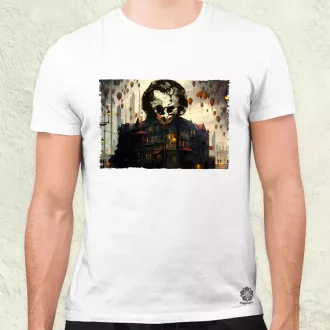 Pareidolia Joker város fantázia v6 férfi póló
