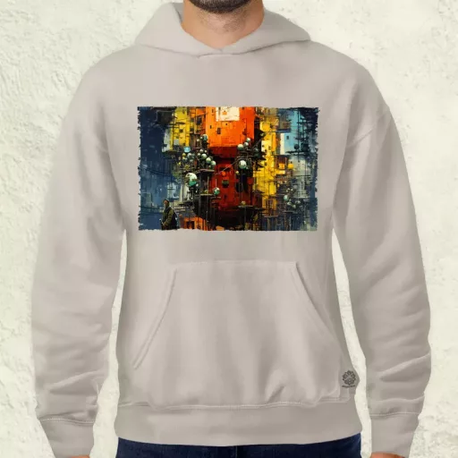 Pareidolia Pókember város fantázia v3 férfi pulóver